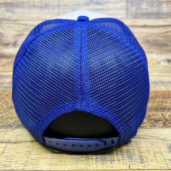 Philadelphia Phillies Mens Trucker Hat Blue Snapback Phanatic Mascot Ball Cap - Picture 5 of 8